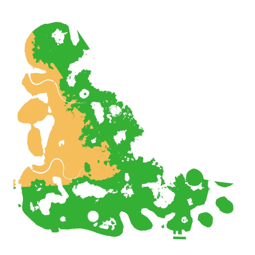 Biome Rust Map: Procedural Map, Size: 4050, Seed: 899736849