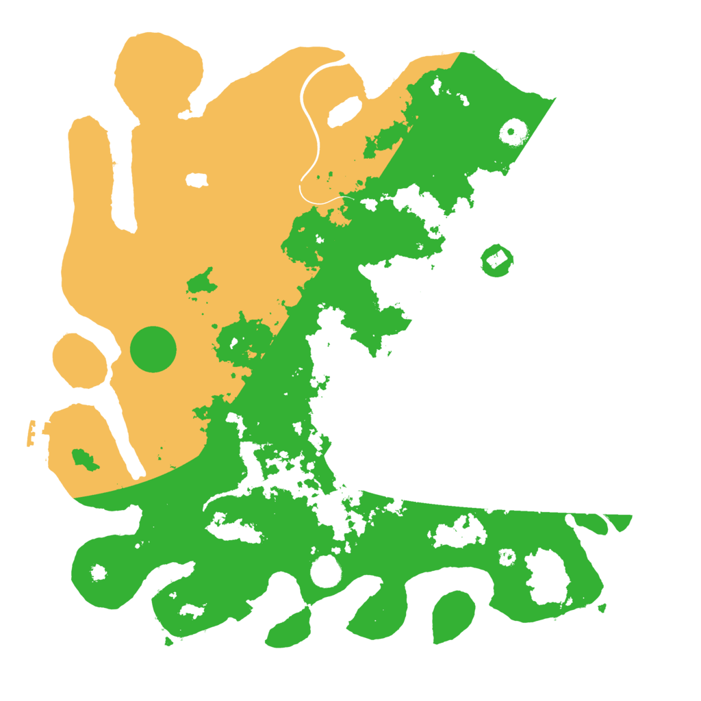 Biome Rust Map: Procedural Map, Size: 4000, Seed: 1910730095