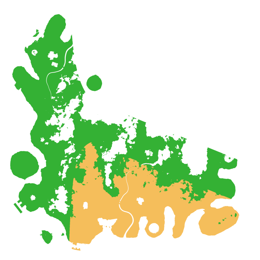 Biome Rust Map: Procedural Map, Size: 4500, Seed: 1731046174