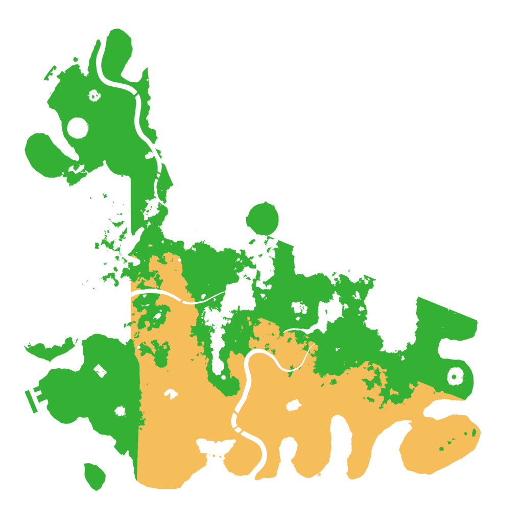 Biome Rust Map: Procedural Map, Size: 4500, Seed: 1731046174