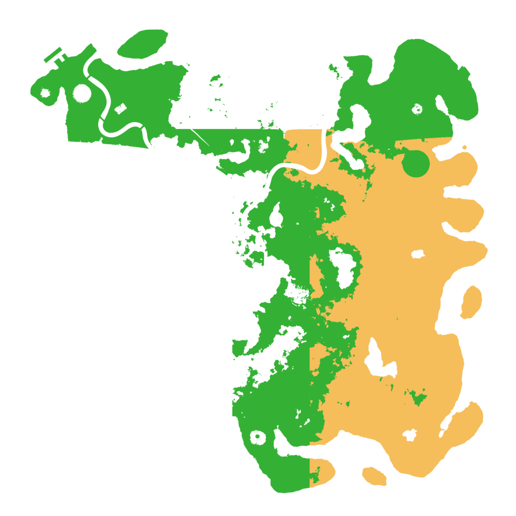 Biome Rust Map: Procedural Map, Size: 5000, Seed: 1635975668