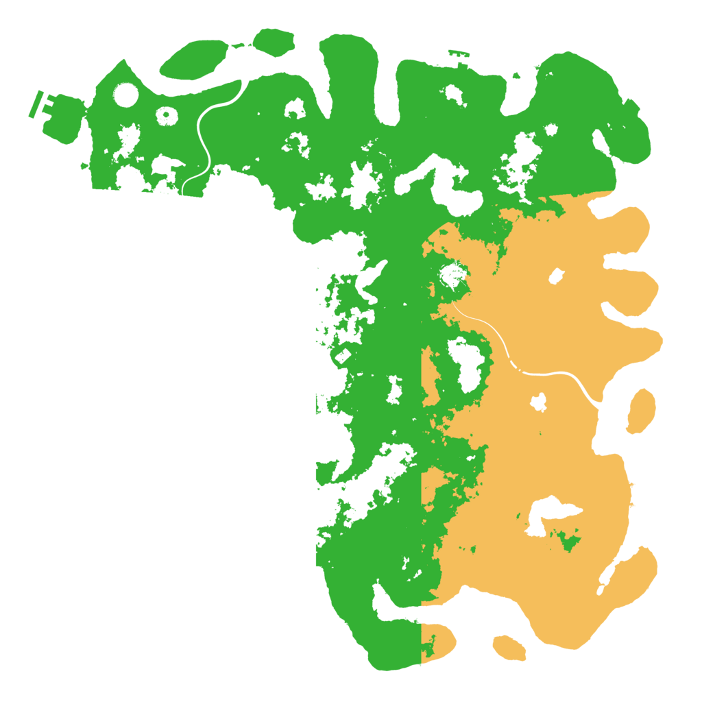 Biome Rust Map: Procedural Map, Size: 5000, Seed: 1635975668