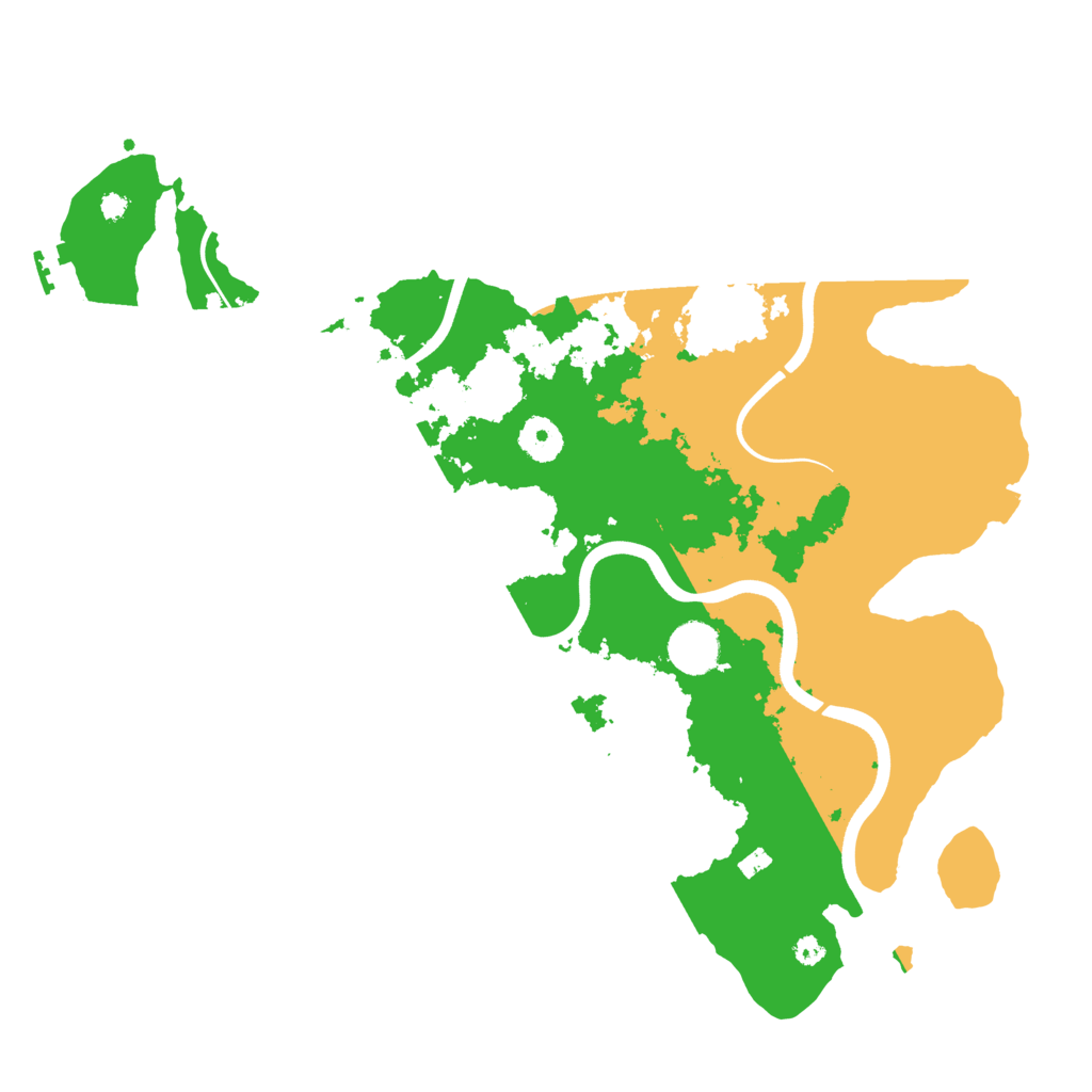 Biome Rust Map: Procedural Map, Size: 3750, Seed: 375651663