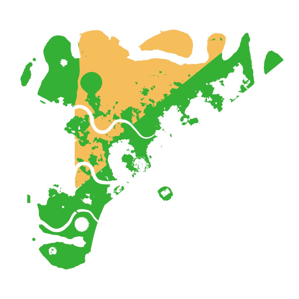 Biome Rust Map: Procedural Map, Size: 3750, Seed: 714723024