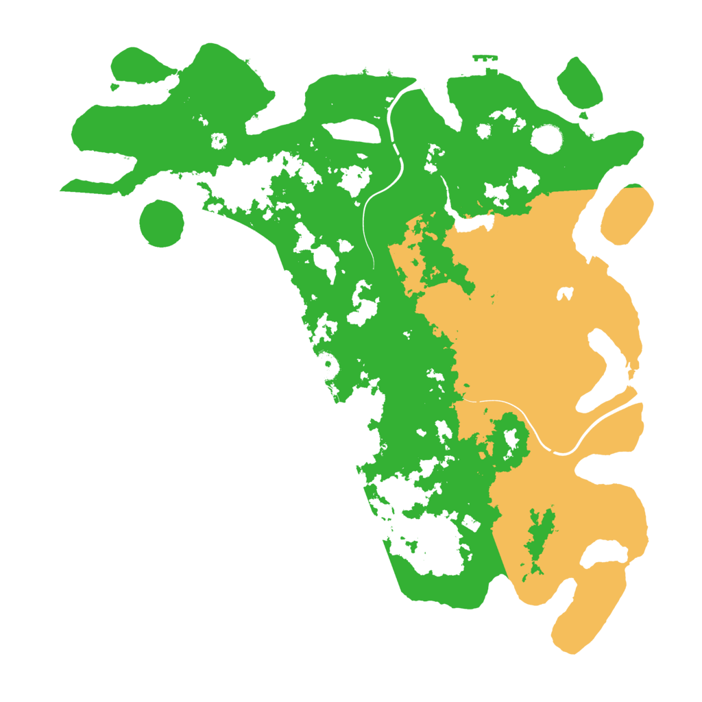 Biome Rust Map: Procedural Map, Size: 4250, Seed: 1792852211