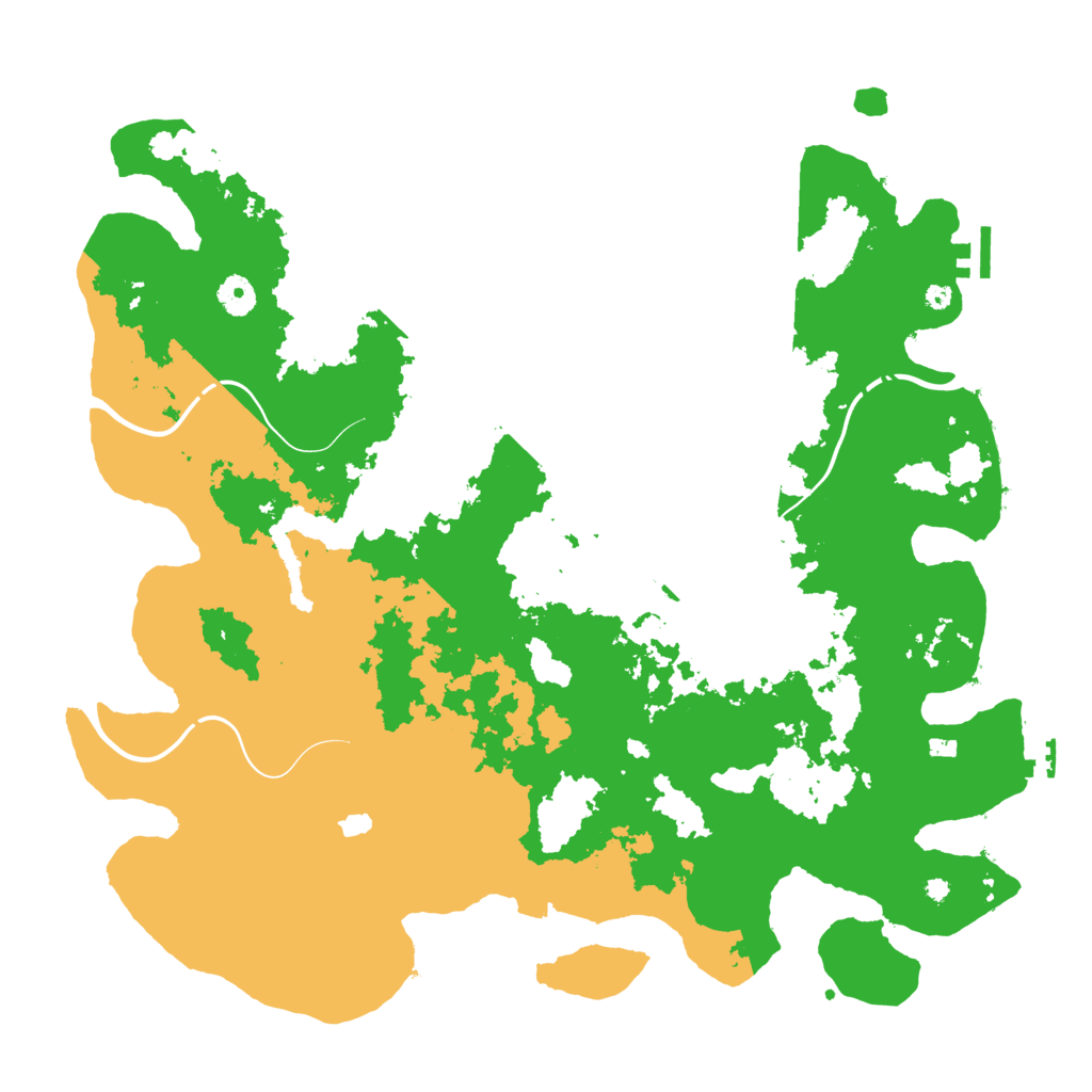 Biome Rust Map: Procedural Map, Size: 4250, Seed: 97488490