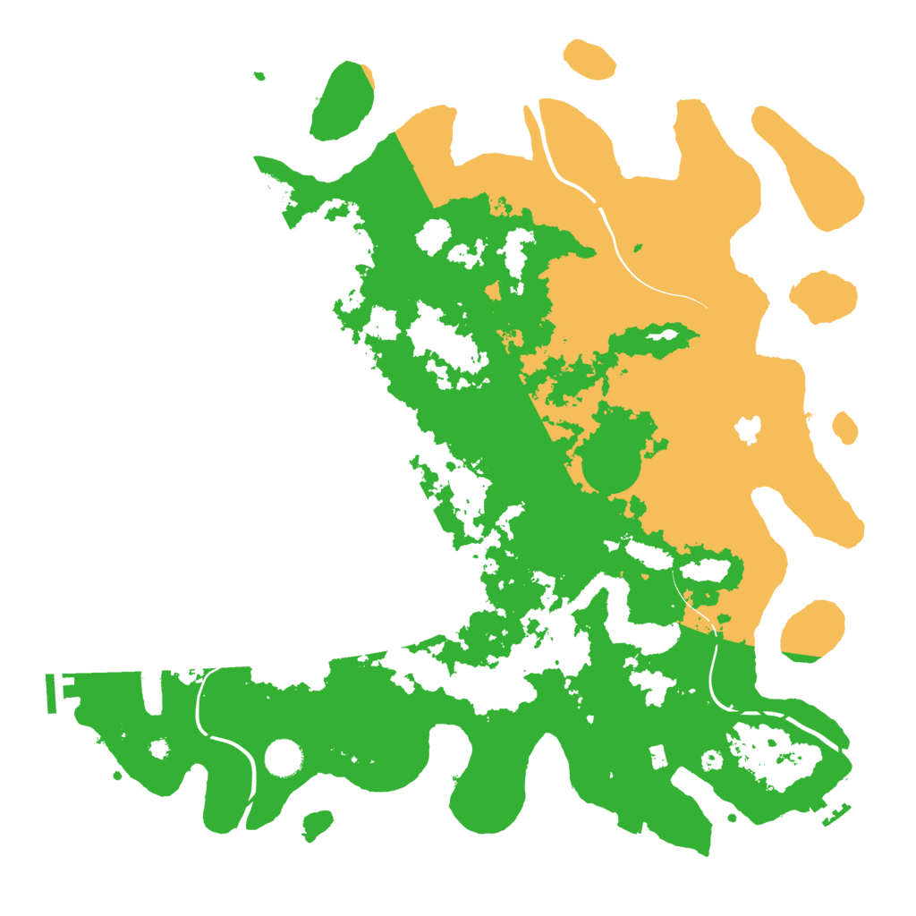 Biome Rust Map: Procedural Map, Size: 4250, Seed: 6122024