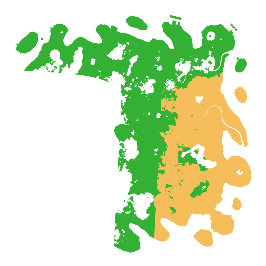 Biome Rust Map: Procedural Map, Size: 4500, Seed: 2062394414