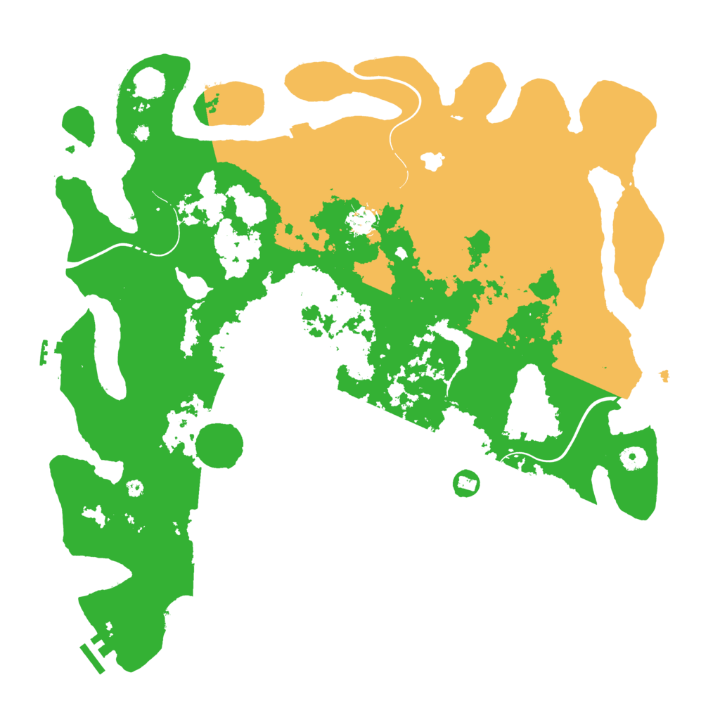 Biome Rust Map: Procedural Map, Size: 4250, Seed: 1737325296