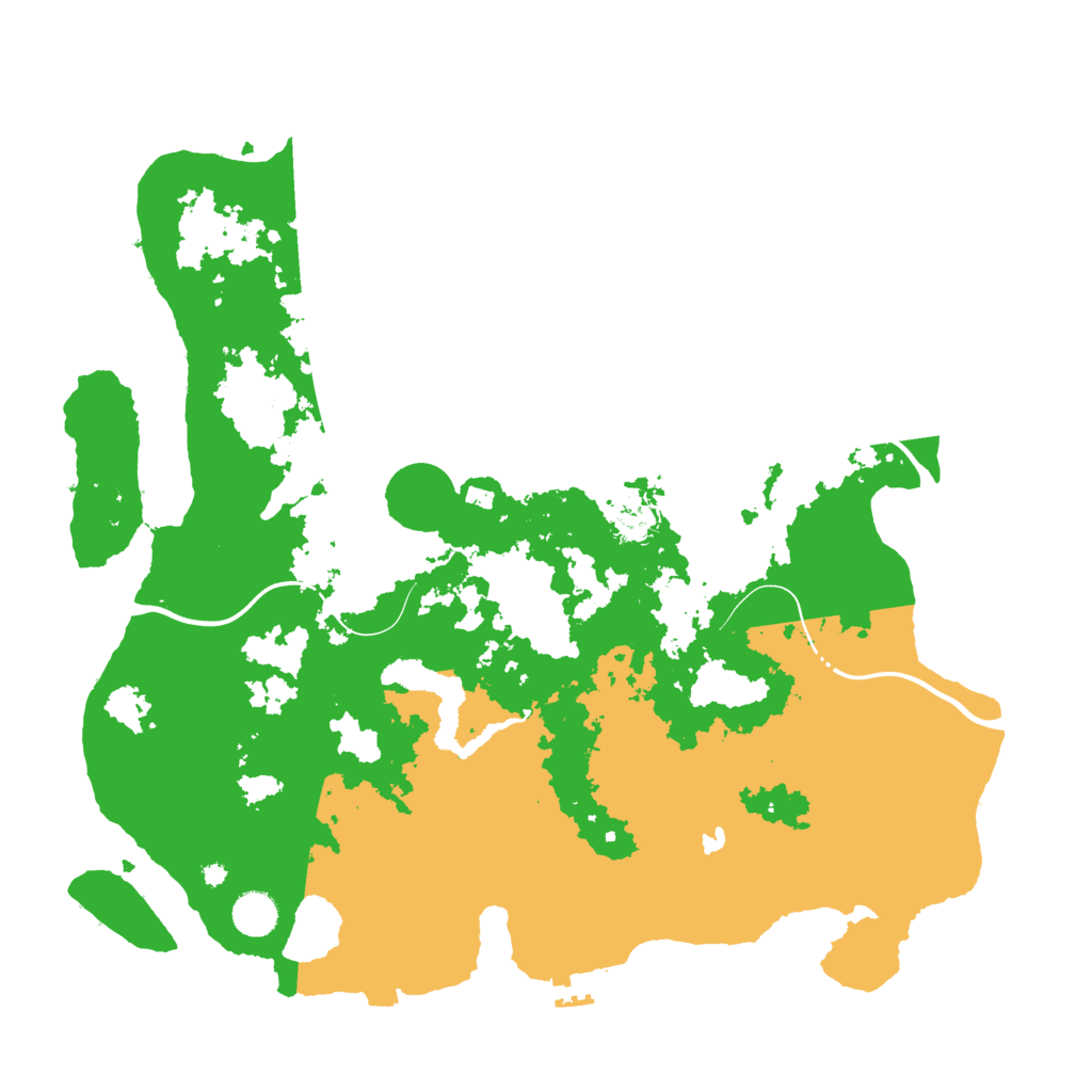 Biome Rust Map: Procedural Map, Size: 4250, Seed: 667878