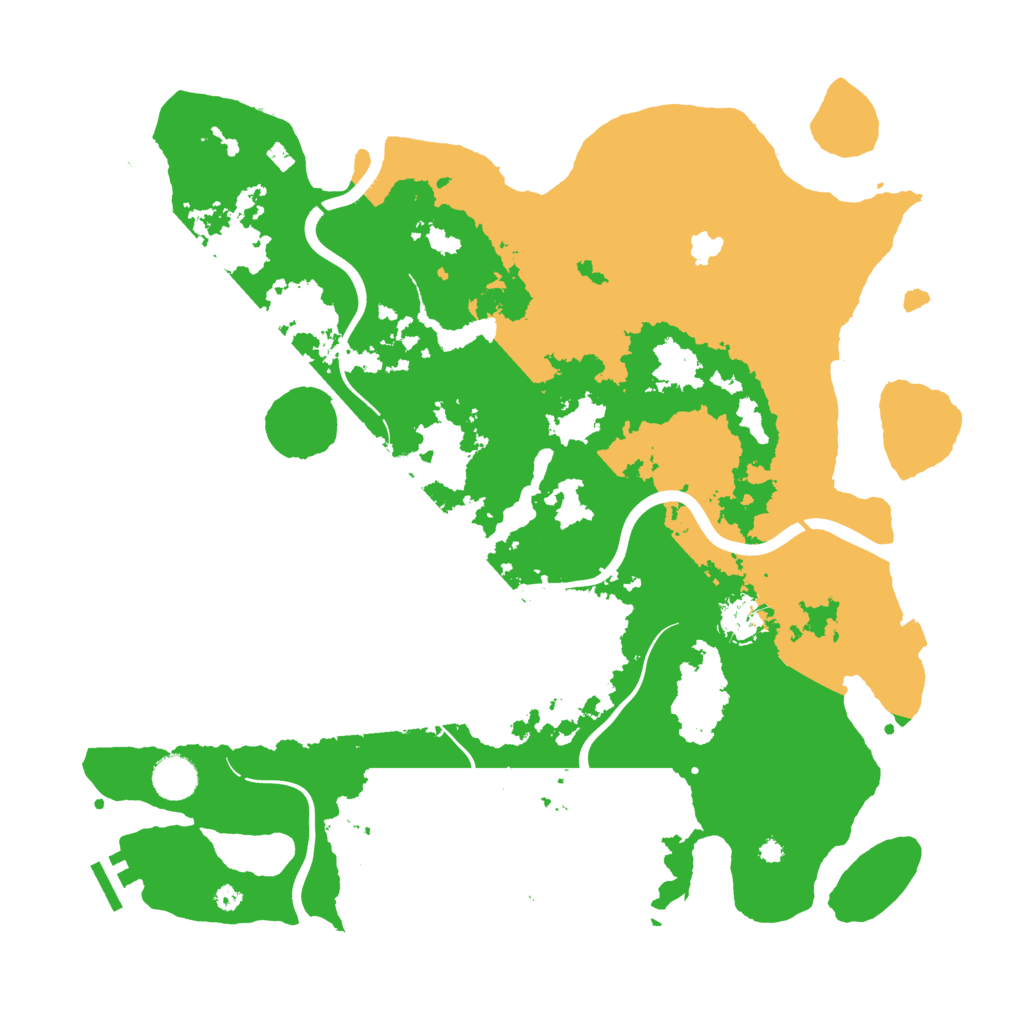Biome Rust Map: Procedural Map, Size: 4000, Seed: 586402