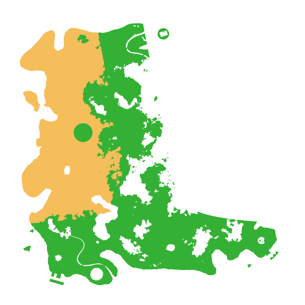 Biome Rust Map: Procedural Map, Size: 4300, Seed: 12052024