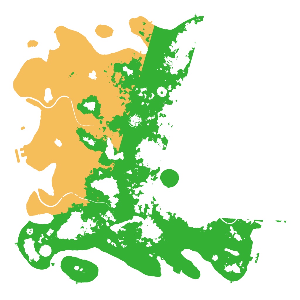 Biome Rust Map: Procedural Map, Size: 4500, Seed: 1651286316