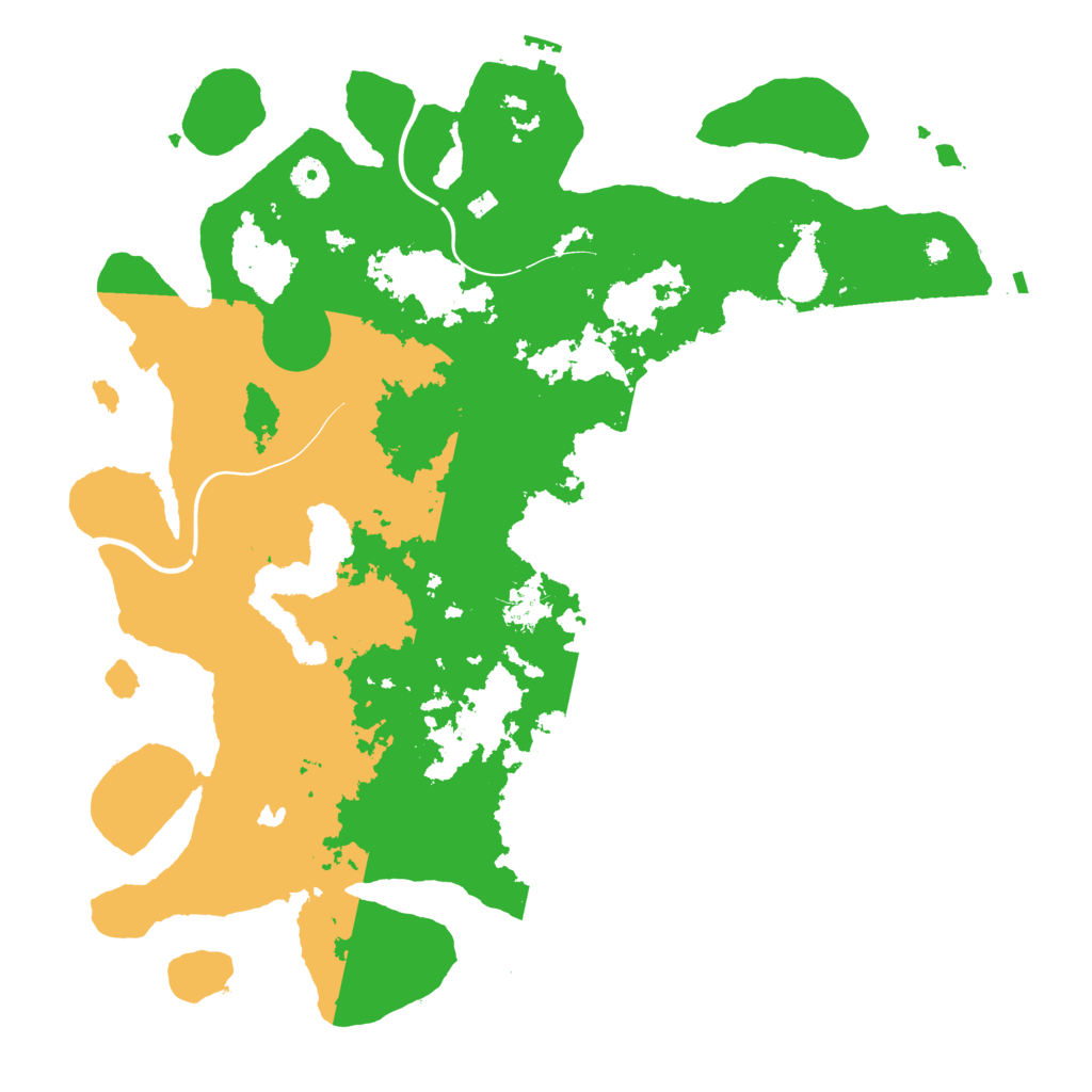 Biome Rust Map: Procedural Map, Size: 4250, Seed: 1196533164