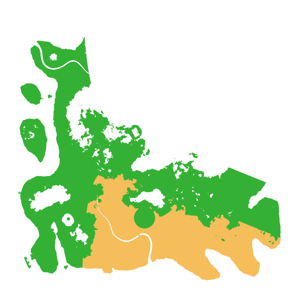 Biome Rust Map: Procedural Map, Size: 3850, Seed: 898910524