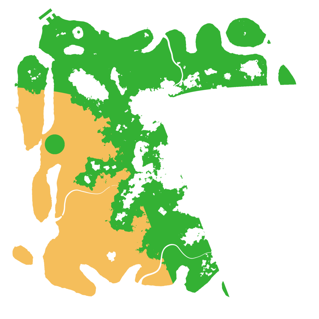 Biome Rust Map: Procedural Map, Size: 4250, Seed: 661063294