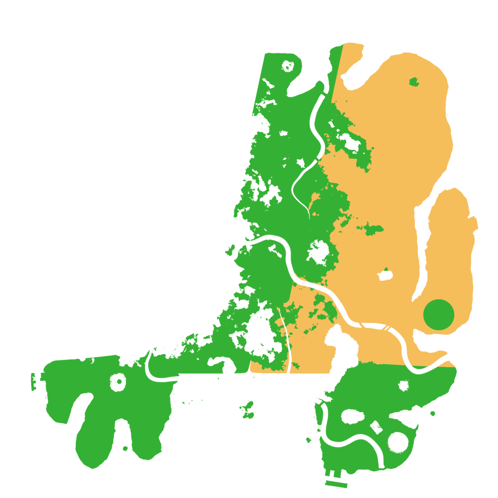 Biome Rust Map: Procedural Map, Size: 4250, Seed: 1944033716