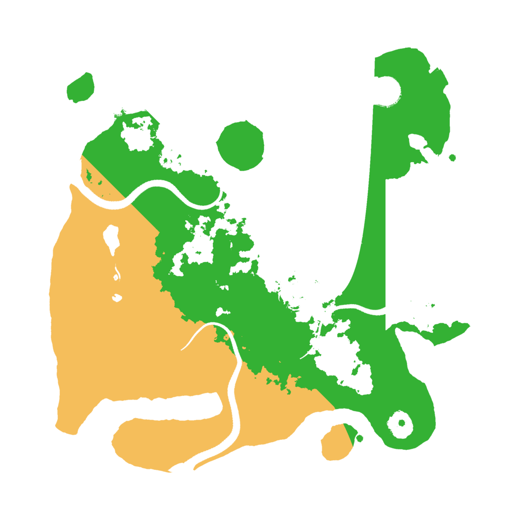 Biome Rust Map: Procedural Map, Size: 3000, Seed: 3000269