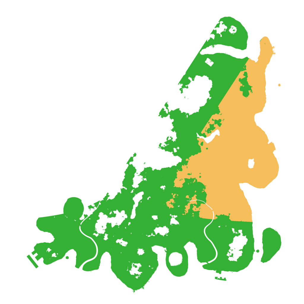 Biome Rust Map: Procedural Map, Size: 4000, Seed: 1014552959