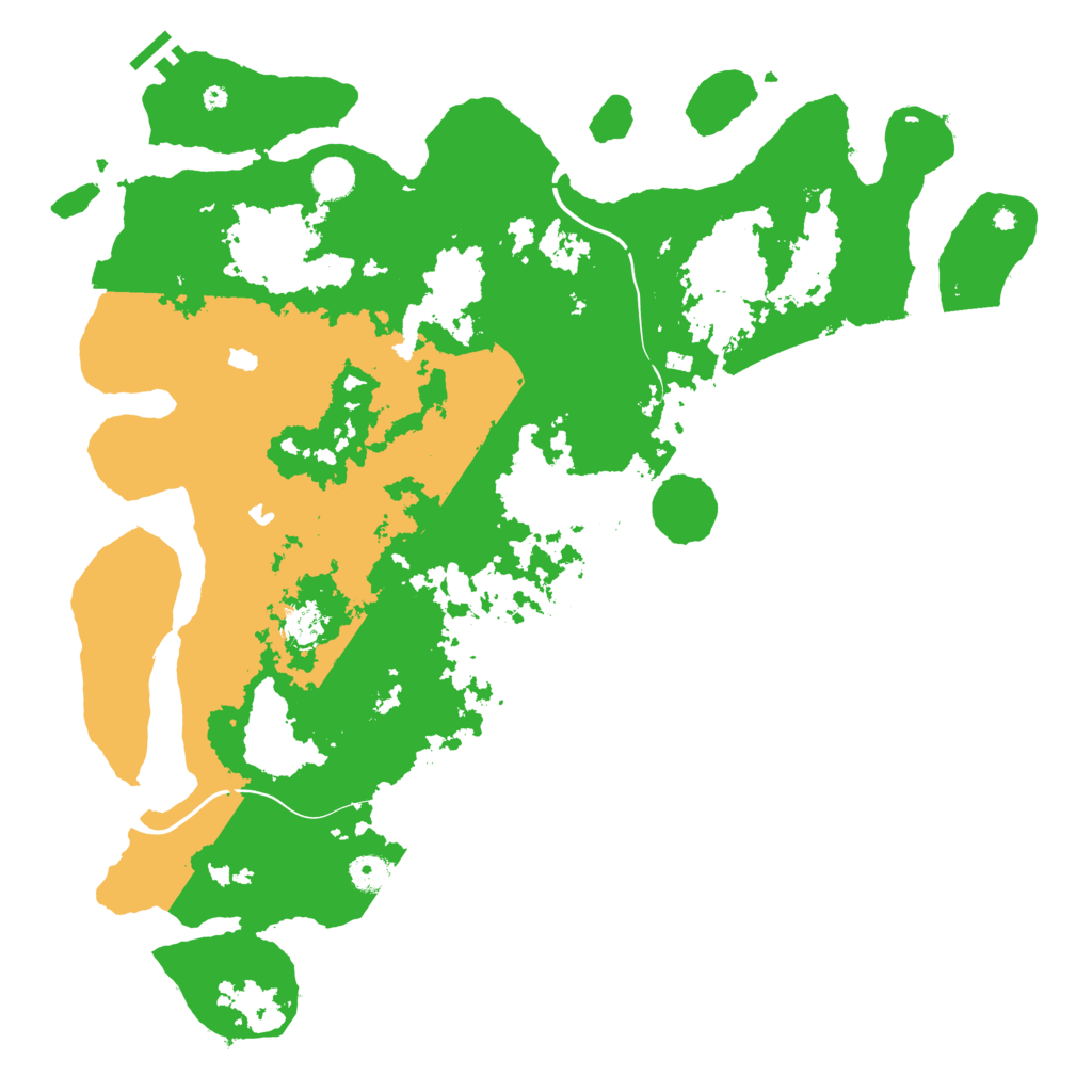 Biome Rust Map: Procedural Map, Size: 4500, Seed: 502011370