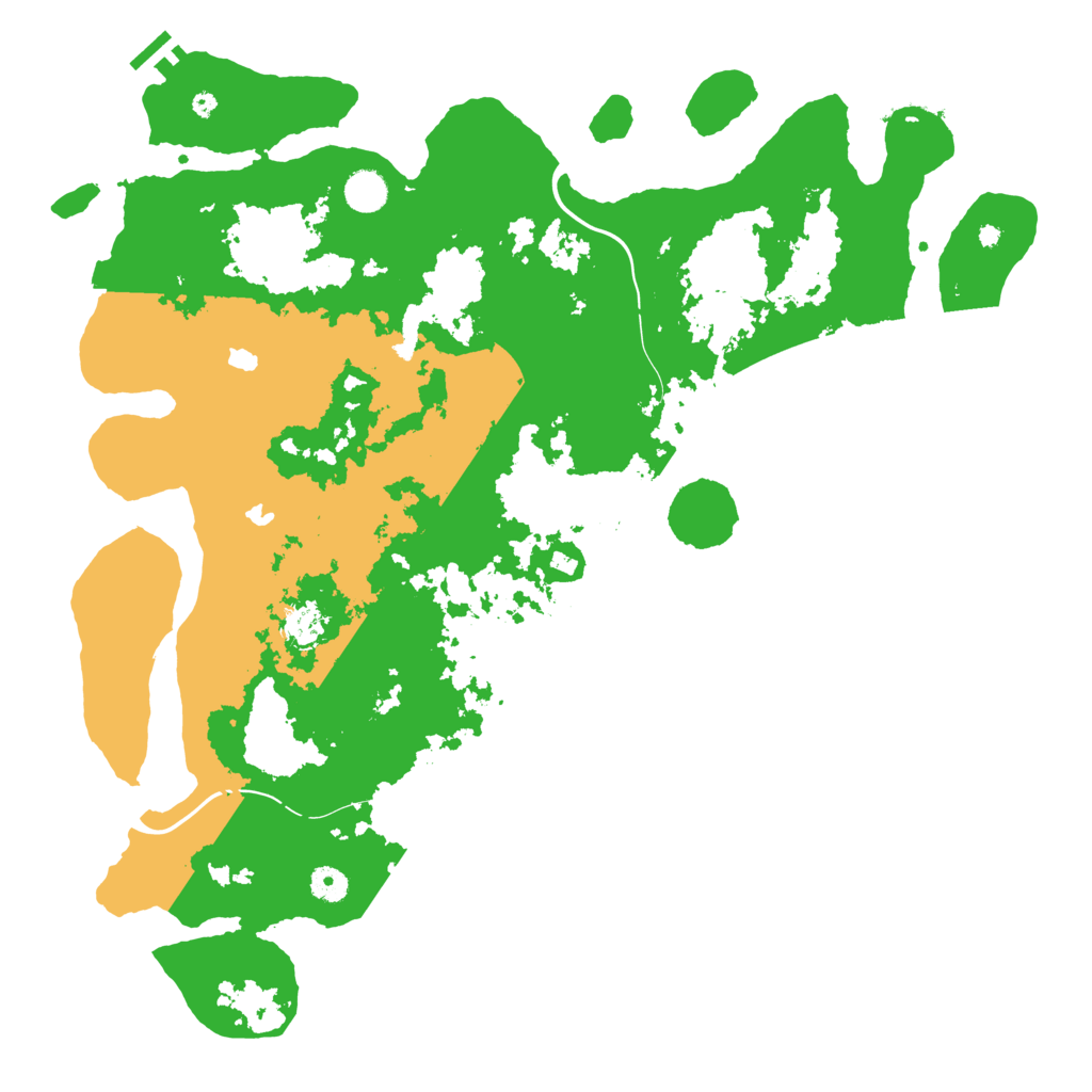 Biome Rust Map: Procedural Map, Size: 4500, Seed: 502011370