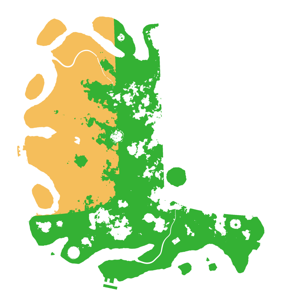 Biome Rust Map: Procedural Map, Size: 4250, Seed: 351996041