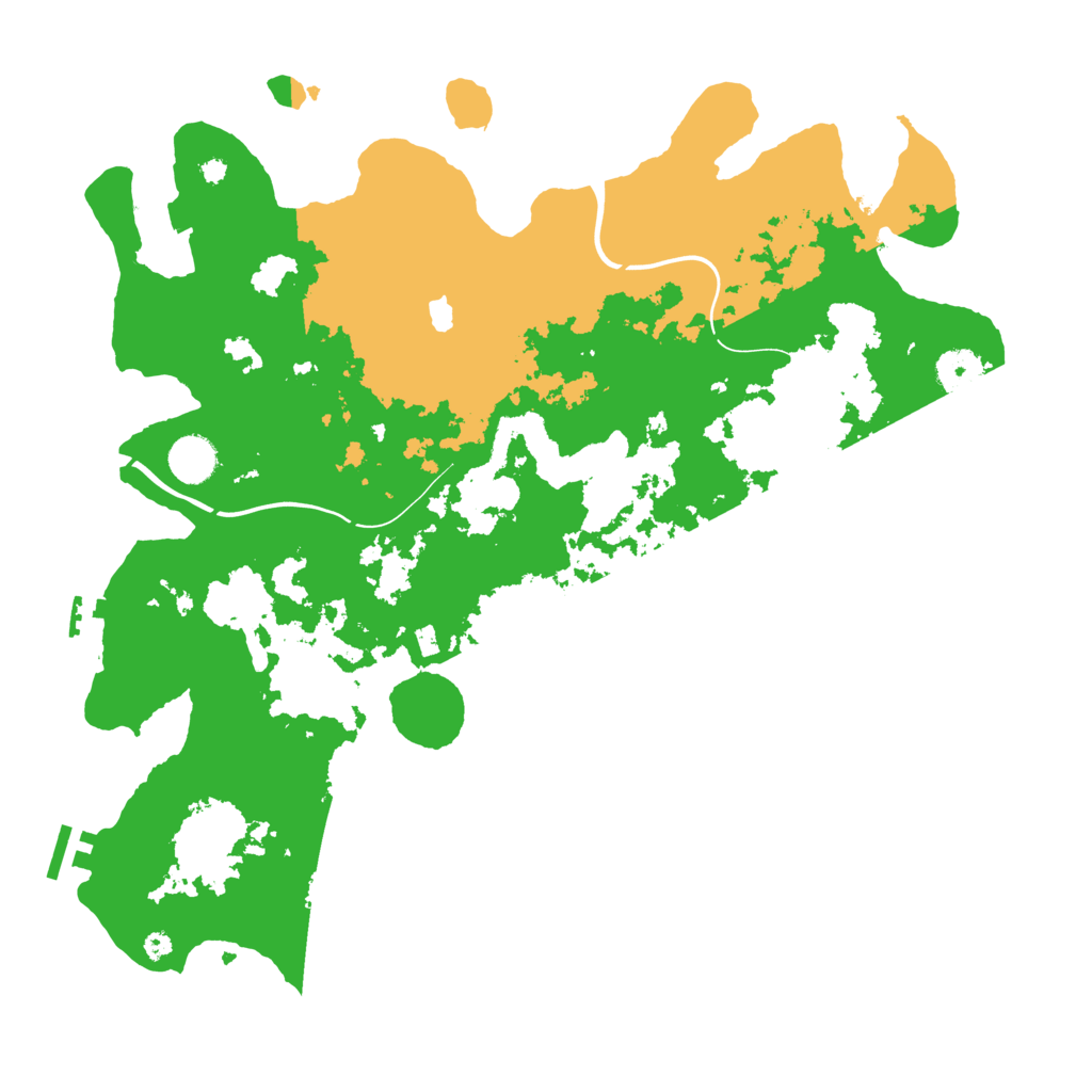 Biome Rust Map: Procedural Map, Size: 4000, Seed: 398781