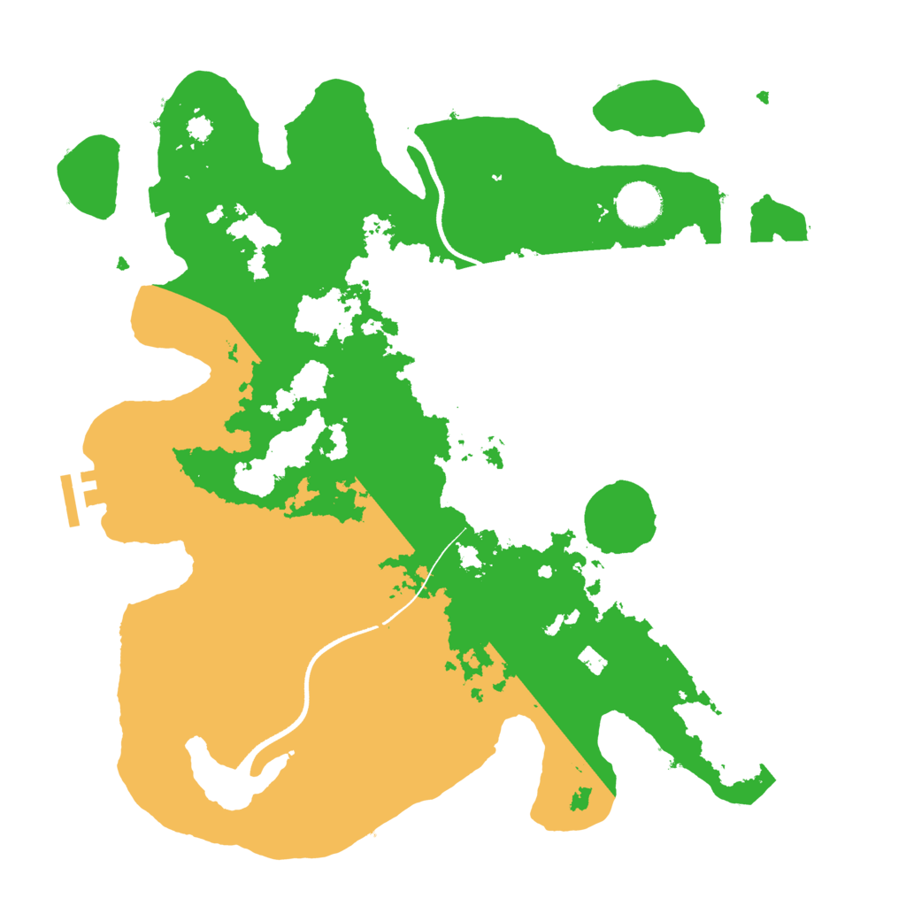 Biome Rust Map: Procedural Map, Size: 3500, Seed: 361486151