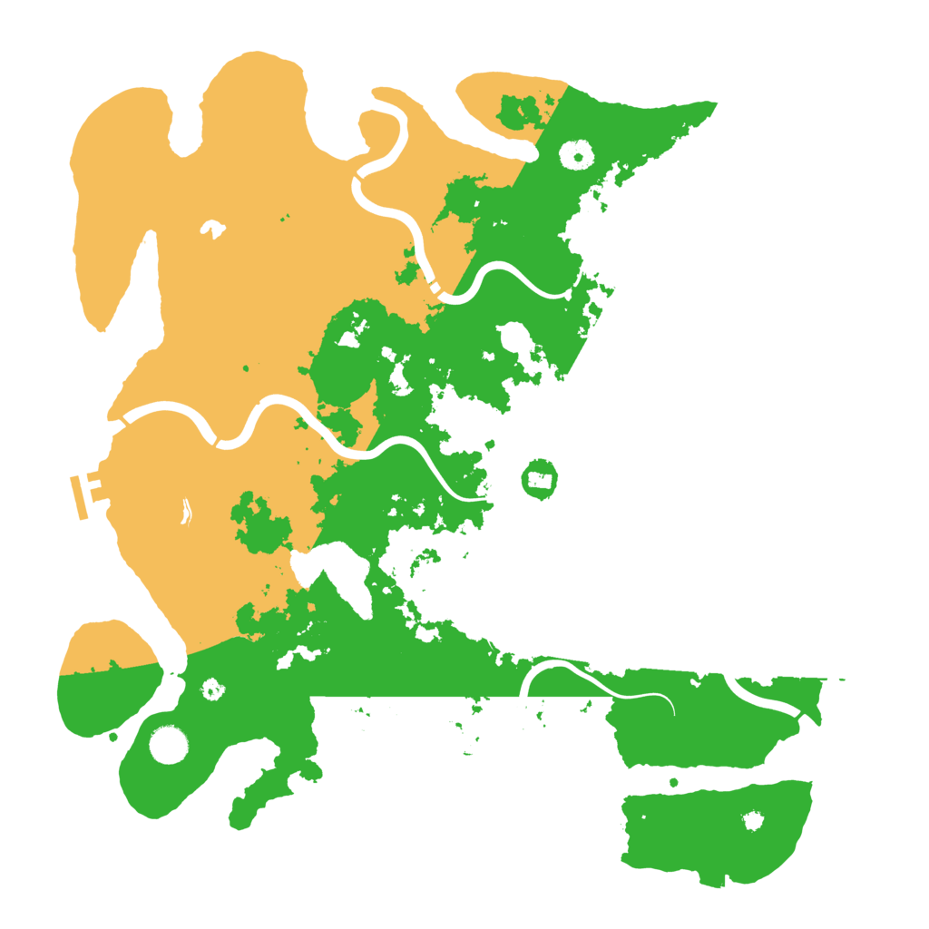 Biome Rust Map: Procedural Map, Size: 4250, Seed: 11583