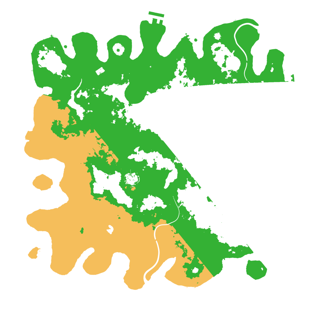 Biome Rust Map: Procedural Map, Size: 4000, Seed: 1368604995