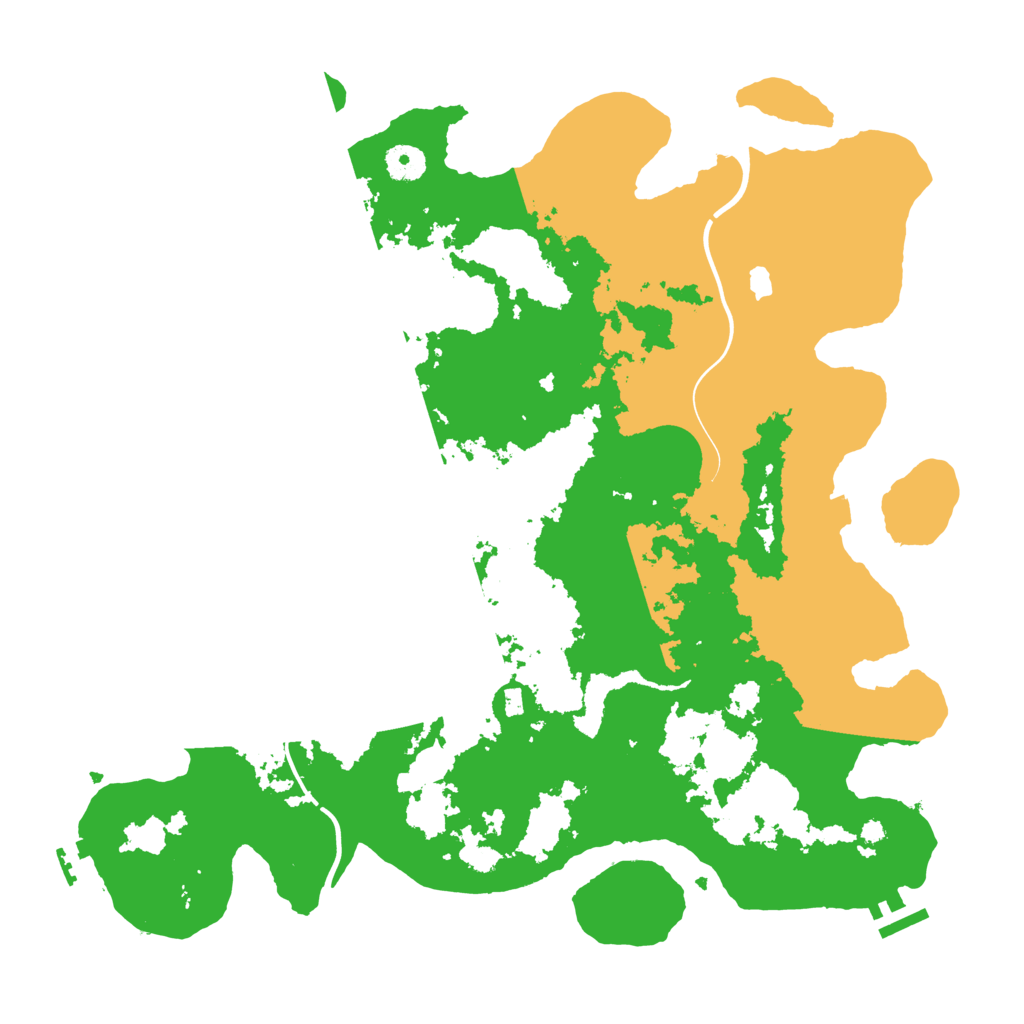 Biome Rust Map: Procedural Map, Size: 4000, Seed: 905986001