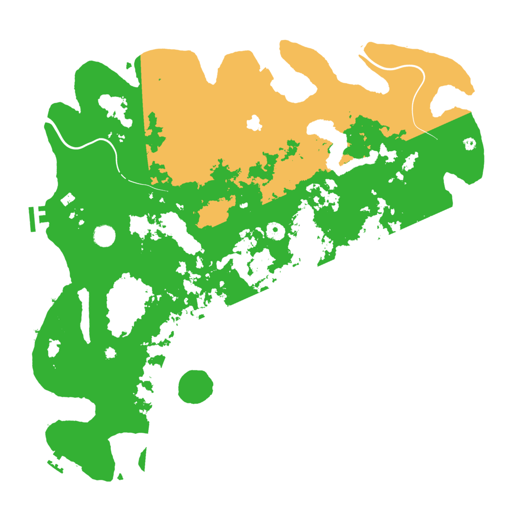 Biome Rust Map: Procedural Map, Size: 4250, Seed: 5038573