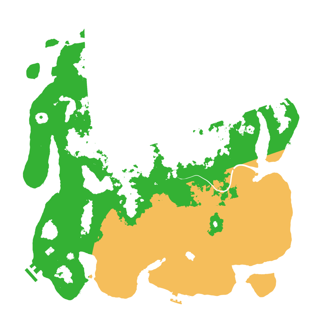 Biome Rust Map: Procedural Map, Size: 4000, Seed: 5122024