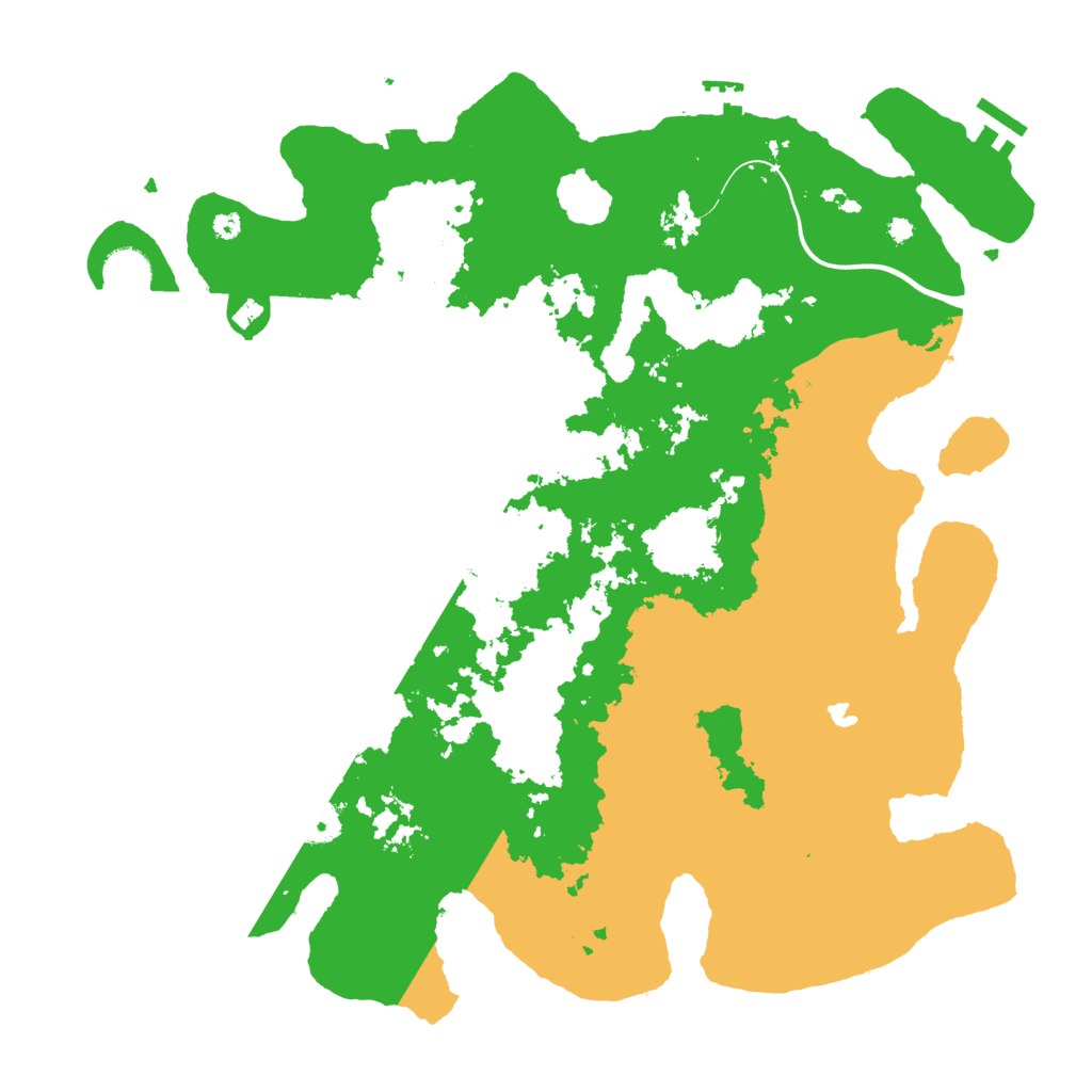 Biome Rust Map: Procedural Map, Size: 4000, Seed: 394578944