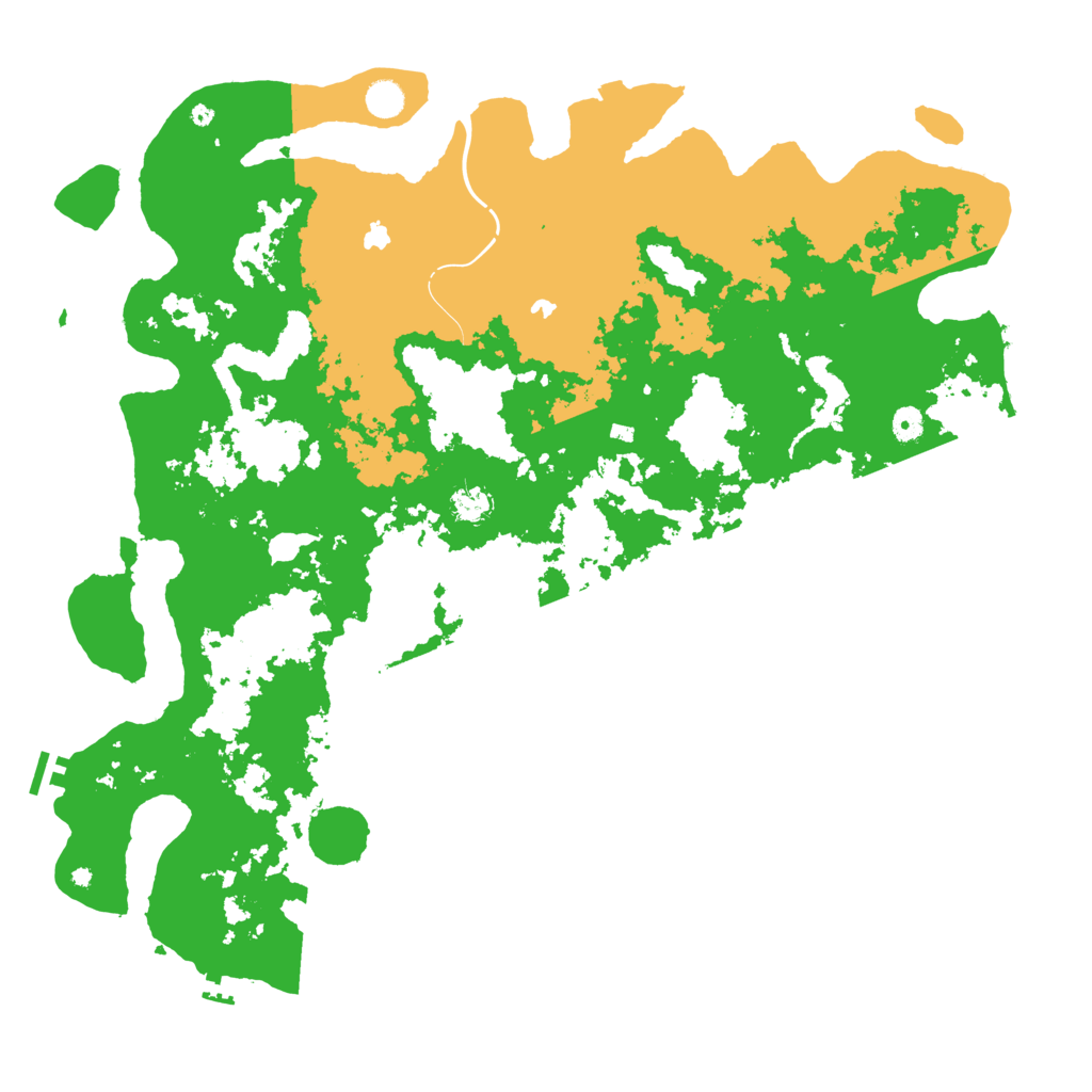 Biome Rust Map: Procedural Map, Size: 5000, Seed: 1959070836