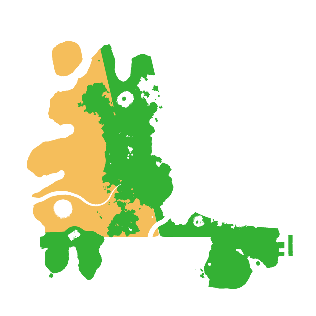 Biome Rust Map: Procedural Map, Size: 3000, Seed: 147889719