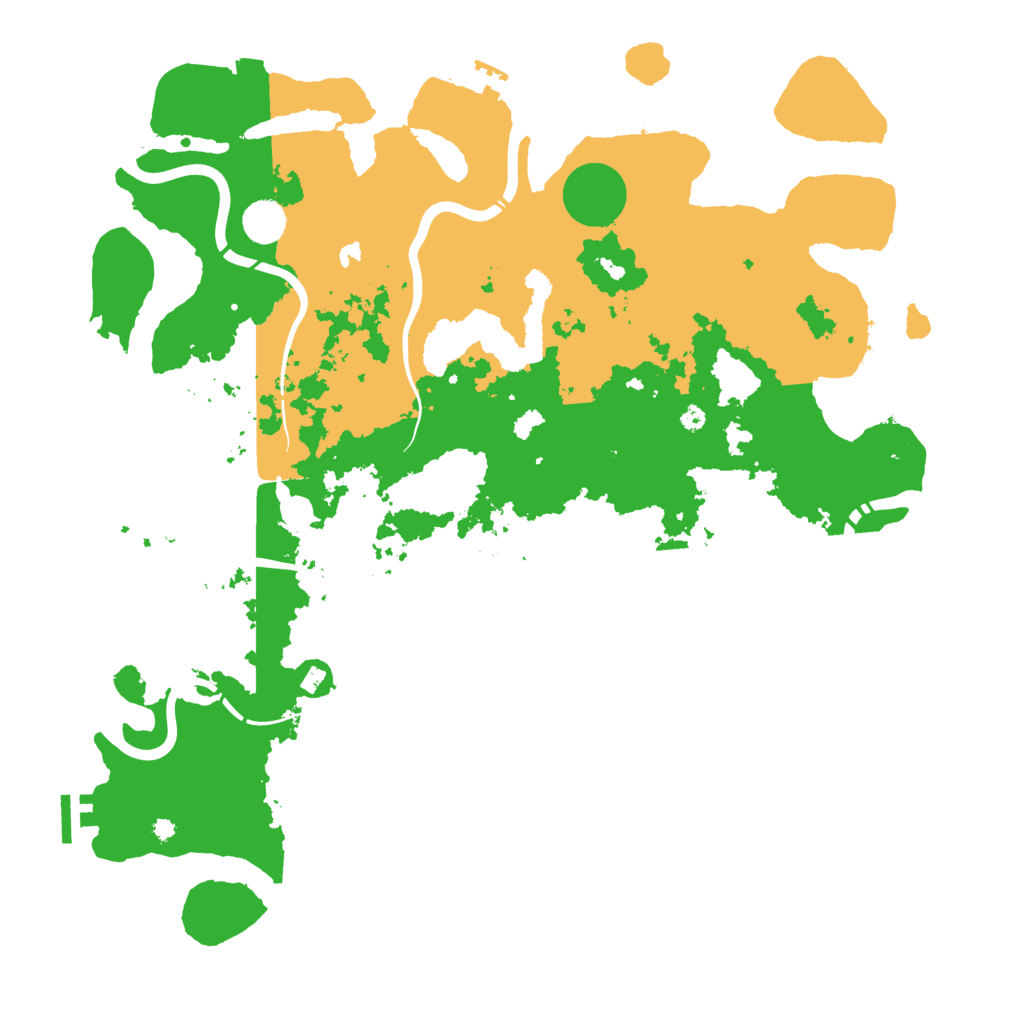 Biome Rust Map: Procedural Map, Size: 4250, Seed: 823377651