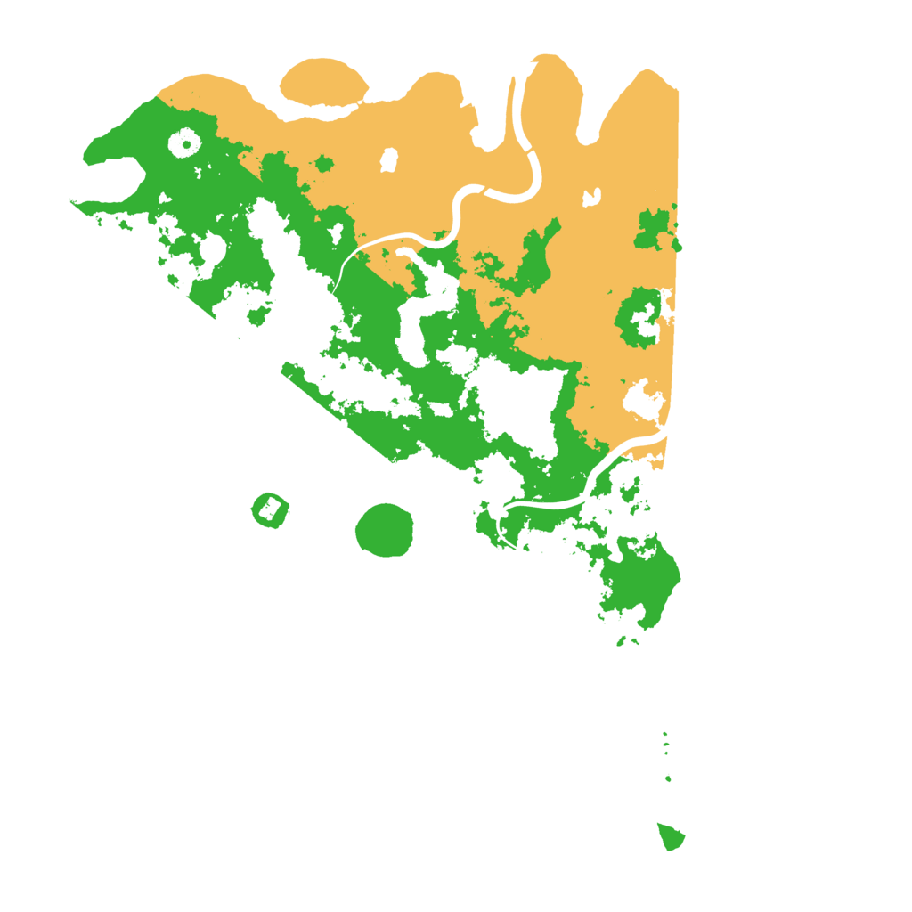 Biome Rust Map: Procedural Map, Size: 4500, Seed: 65216898