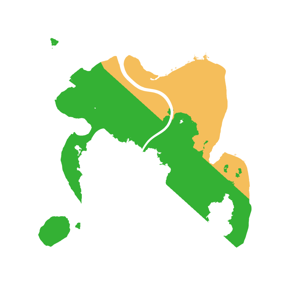 Biome Rust Map: Procedural Map, Size: 1900, Seed: 1376479701