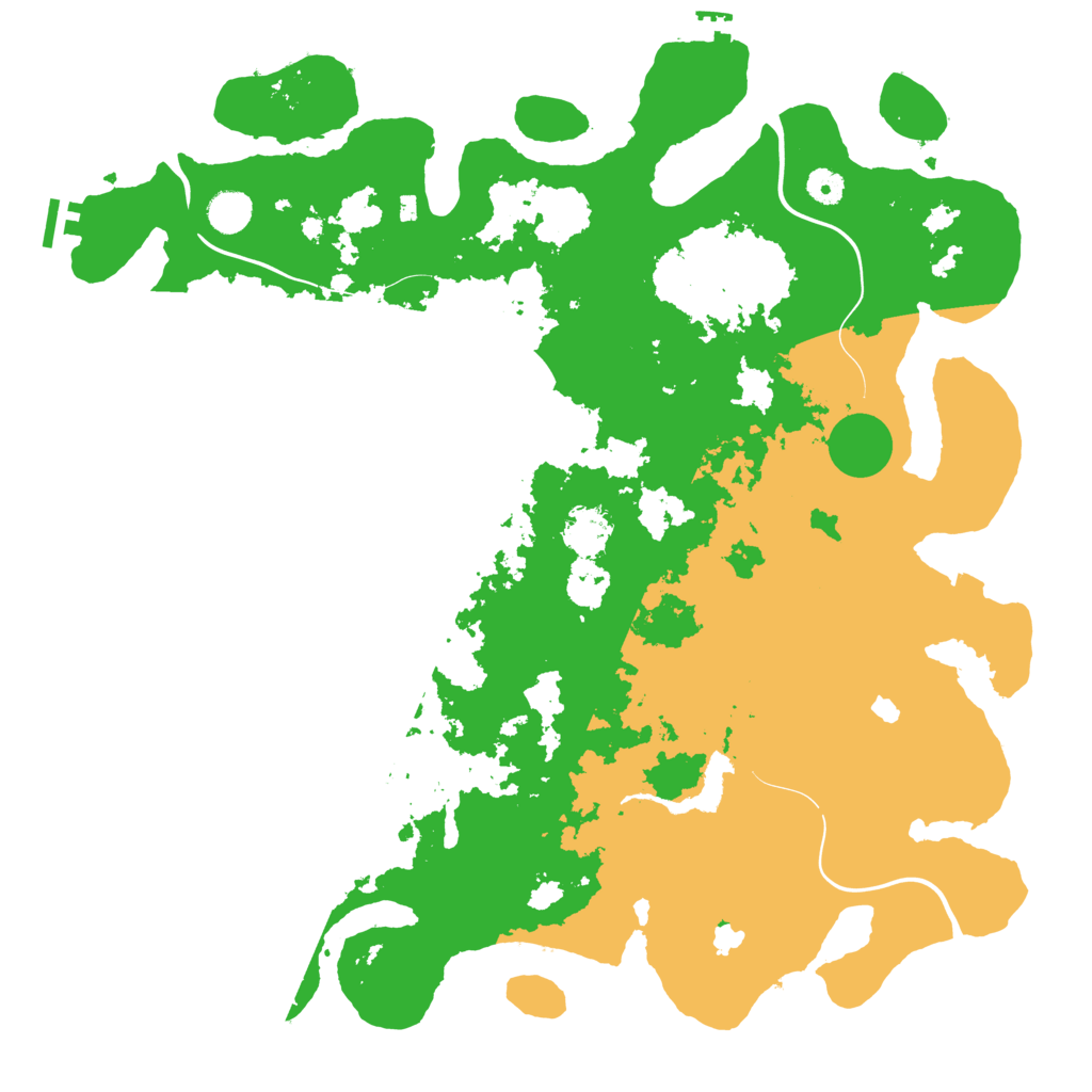 Biome Rust Map: Procedural Map, Size: 4500, Seed: 1603150