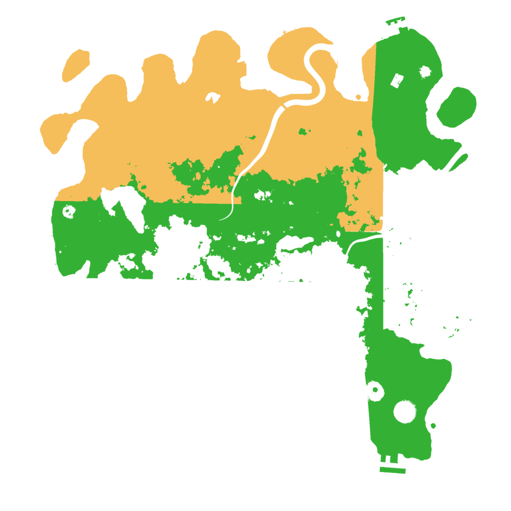 Biome Rust Map: Procedural Map, Size: 4000, Seed: 1806472619