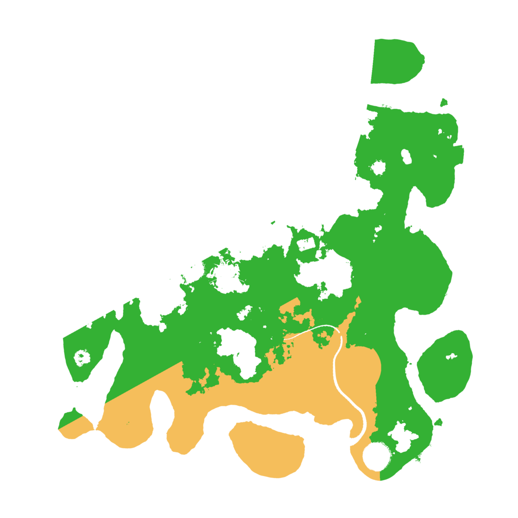 Biome Rust Map: Procedural Map, Size: 3250, Seed: 1125497703