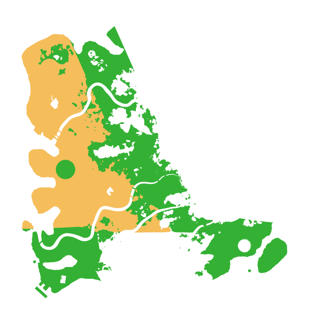 Biome Rust Map: Procedural Map, Size: 4250, Seed: 253498011
