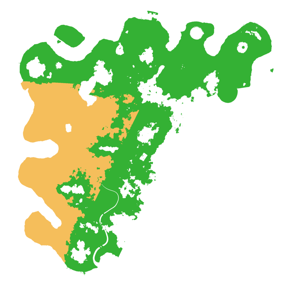 Biome Rust Map: Procedural Map, Size: 4250, Seed: 1034939612