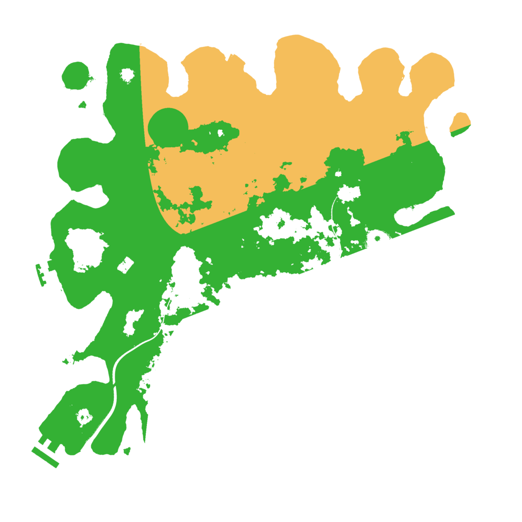 Biome Rust Map: Procedural Map, Size: 3500, Seed: 2130833033