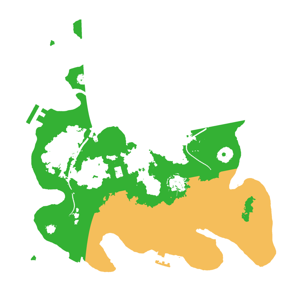 Biome Rust Map: Procedural Map, Size: 3000, Seed: 1173563758