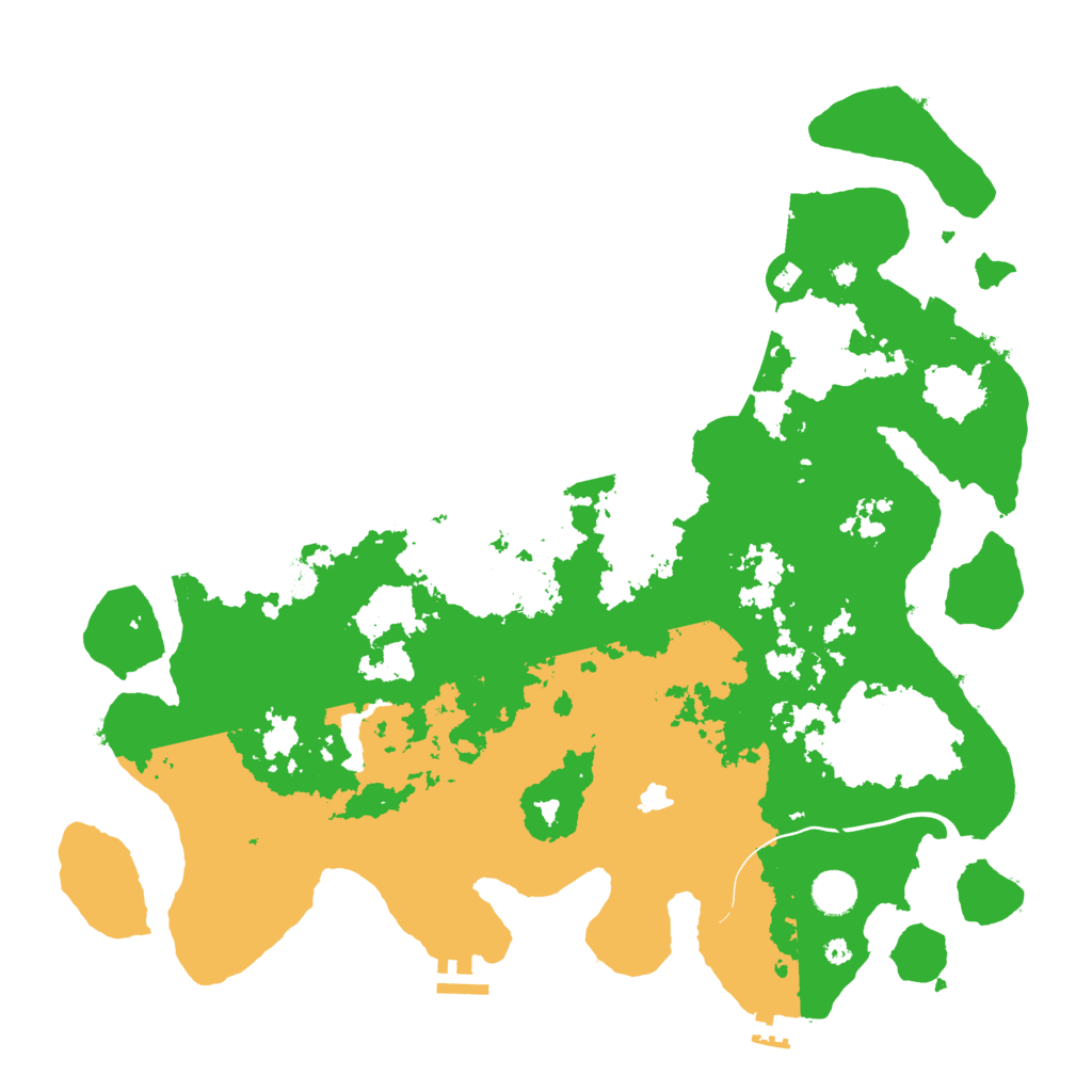 Biome Rust Map: Procedural Map, Size: 4250, Seed: 1056432298