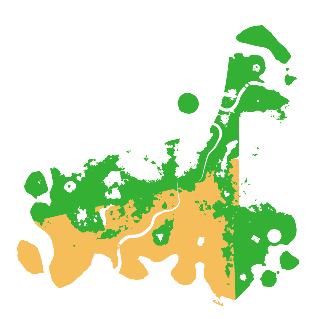 Biome Rust Map: Procedural Map, Size: 4250, Seed: 1056432298