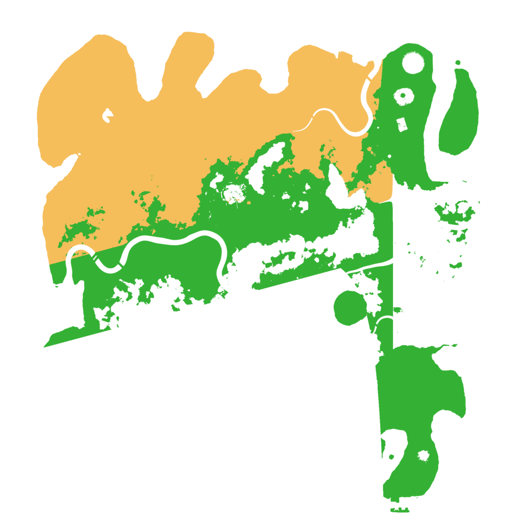 Biome Rust Map: Procedural Map, Size: 4250, Seed: 508223033