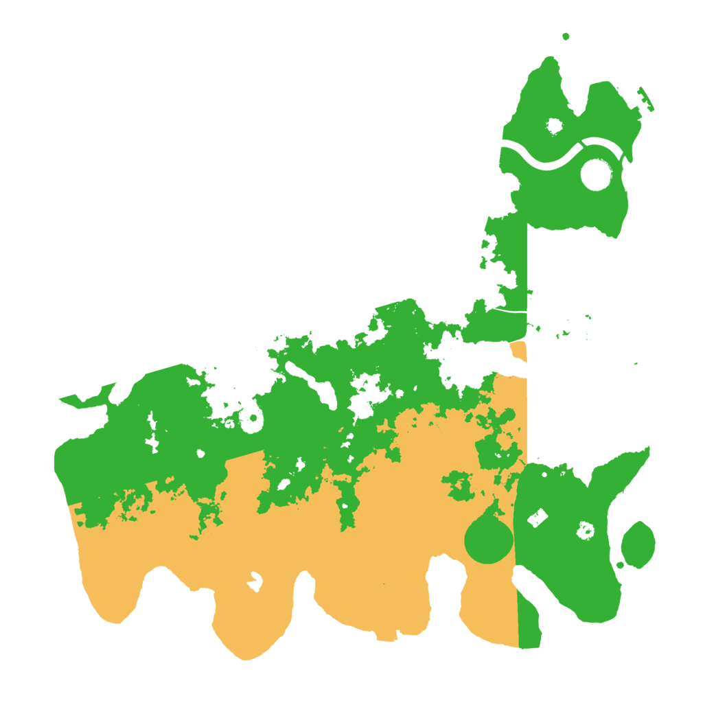 Biome Rust Map: Procedural Map, Size: 4000, Seed: 1986589406